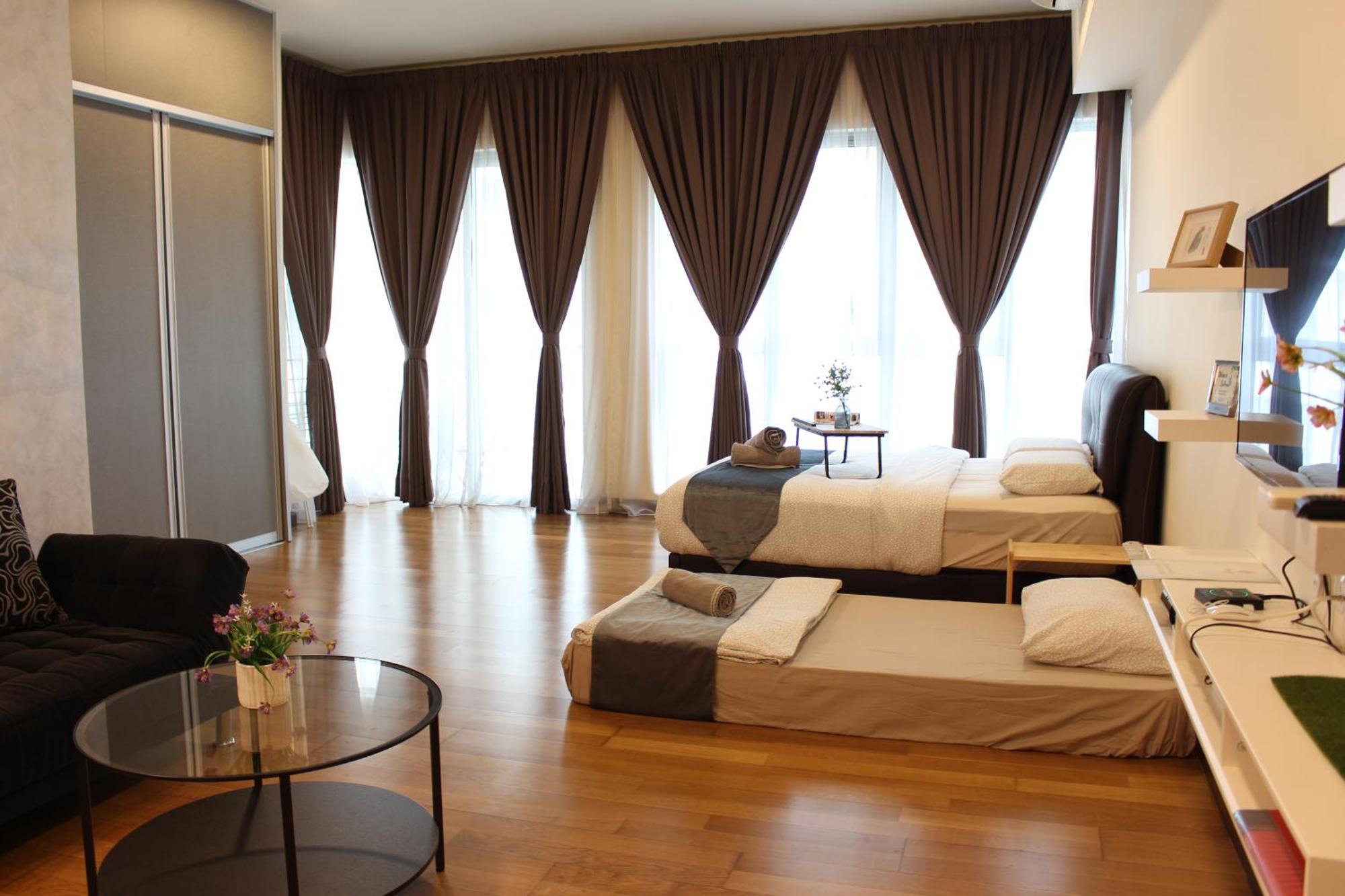 Apartment ✦time & Traveller✦regalia And Residence✦klcc View Infinity Pool✦双子塔无边泳池 Kuala Lumpur