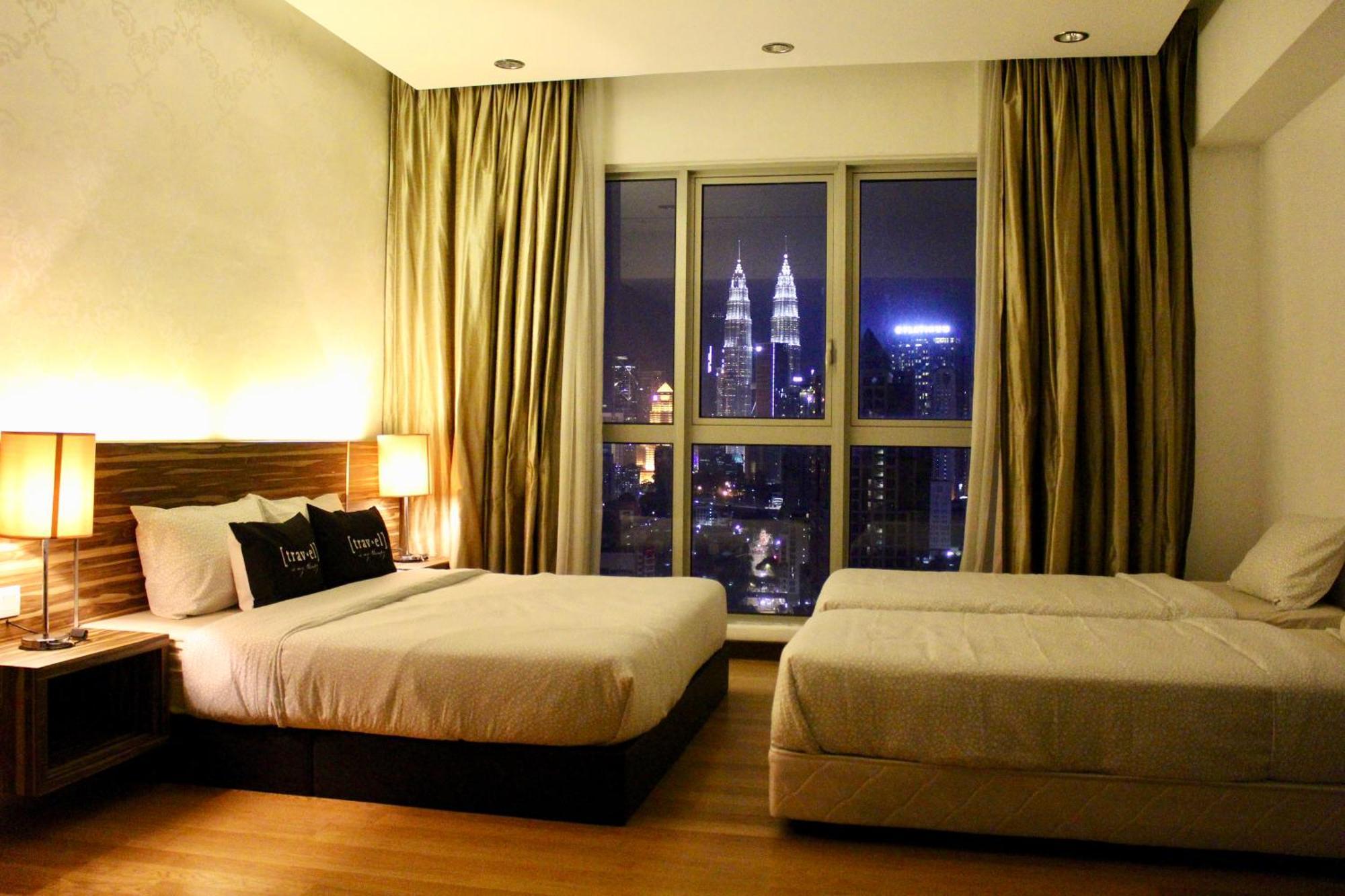 Apartment ✦time & Traveller✦regalia And Residence✦klcc View Infinity Pool✦双子塔无边泳池 Kuala Lumpur